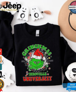 Official Grinchmas Whoville University Est 1957 Grinch Merry Christmas 2024 Shirt