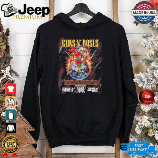 Official Gun N’ Roses Tour 2025 With Special Guests Shirt
