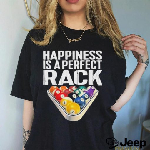 Official Happiness is a perfect rack billiards shirt