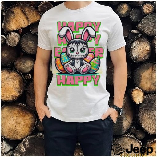 Official Happy Easter Bunny With Easter Eggs T shirt