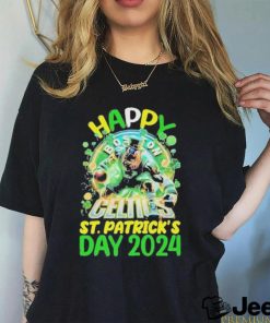 Official Happy st patrick’s day 2024 Boston celtics T shirt