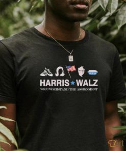 Official Harris Walz 2024 We Understand The Assignment T Shirt