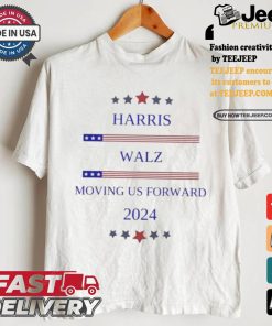 Official Harris and Walz Moving Us Forward 2024 Shirt