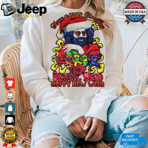 Official Have A Jerry Christmas Grateful Dead Happy New Weir 2024 Shirt