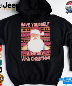 Official Have Yourself A Merry Luka Christmas T Shirt