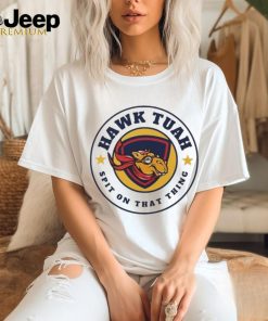 Official Hawk Tuah Llama Spit On That Thing Logo T Shirt