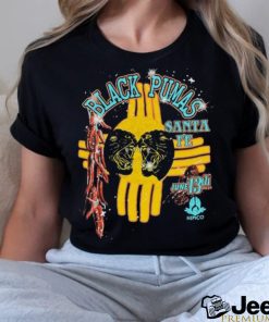Official Hellomerch Black Pumas Santa Fe T Shirt