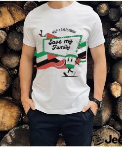 Official Help A Palestine Save My Family T shirt