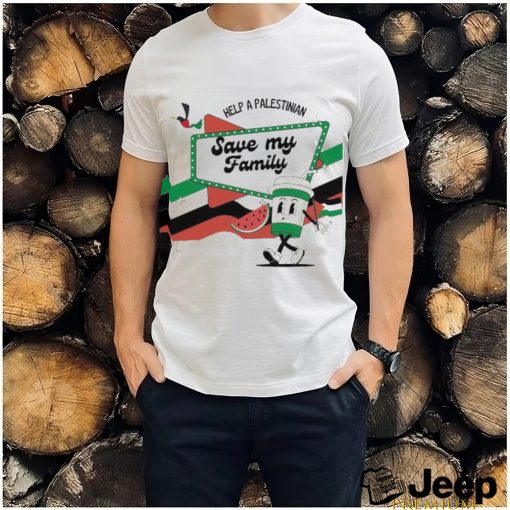 Official Help A Palestine Save My Family T shirt