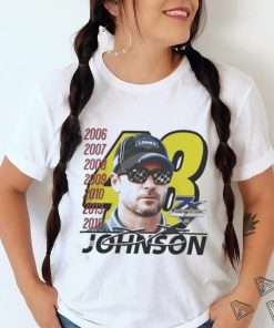 Official Hendrick Motorsports x Homefield Retro Inspired Jimmie Johnson 7 Time Champ T Shirt