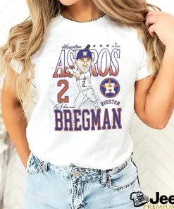 Official Houston Alex Bregman Caricature Baseball Shirt