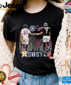 Official Houston Astros Houston Texans Proud Of Houston 2024 T Shirt