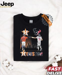 Official Houston Astros Jose Altuve Houston Texans C. J. Stroud The Stars Signatures shirt