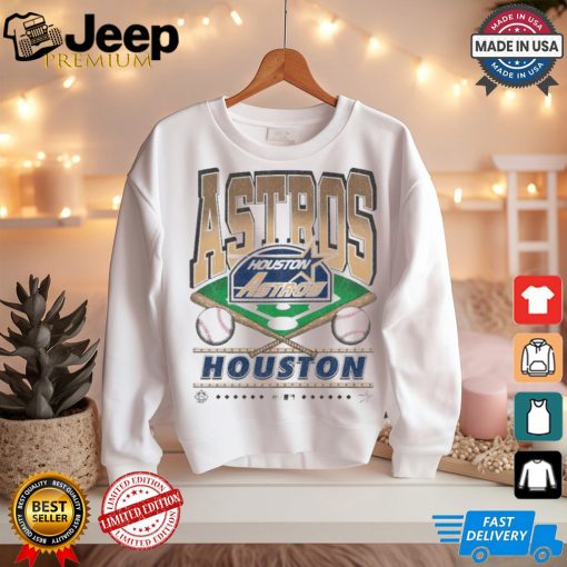 Official Houston Astros White Straight Shot 47 Franklin Fashion Shirt