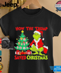 Official How The Trump Saved Christmas Santa Grinch Shirt