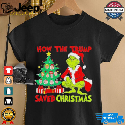 Official How The Trump Saved Christmas Santa Grinch Shirt