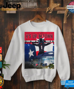 Official H’s Up H Town Houston Texans vs Dallas Cowboys NFL Nov 18 2024 Poster t shirt