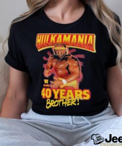 Official Hulk Hogan 40 Years Brother Shirt