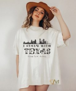 Official I Stand With Texas New Jersey Shirt