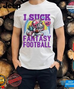 Official I Suck At Fantasy Football Unicorn Rainbow Loser 2024 T shirt