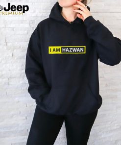 Official I am hazwan shirt