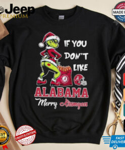 Official If You Don’t Like Alabama Crimson Tide Merry Kissmyass T Shirt