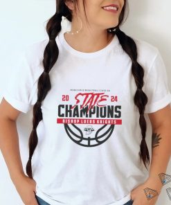 Official Ihsaa Girls Basketball Class 2a 2024 State Champions Bishop Luers Knights shirt