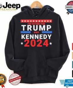 Official I’m Voting For Trump And Kennedy 2024 T Shirt