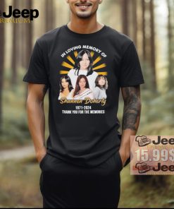 Official In Loving Memory Of Shannen Doherty 1971 2024 Thank You For The Memories T Shirt