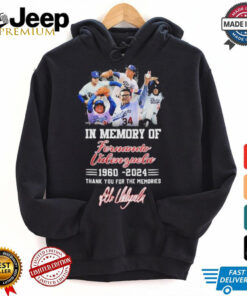 Official In Memory Of Fernando Valenzuela Signature Shirt