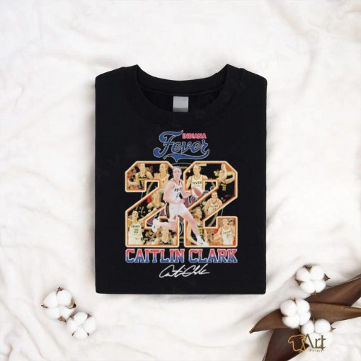 Official Indiana Fever 22 Caitlin Clark The Star Champions WBNA T Shirt