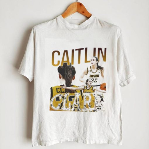 Official Indiana Fever Caitlin Clark 22 Basketball Graphics Print T Shirt