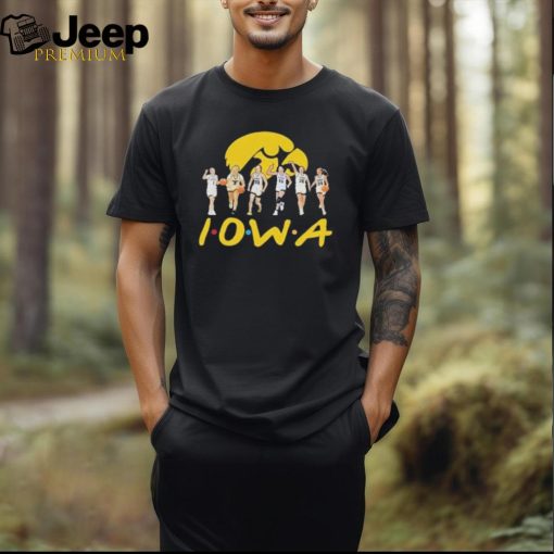 Official Iowa hawkeyes true friendsfan love T shirt