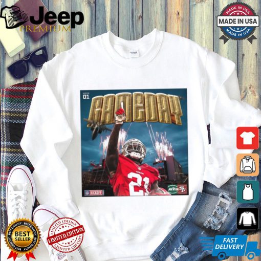 Official It’s Gameday For San Francisco 49ers NFL Kickoff 2024 49ers vs Jets t shirt