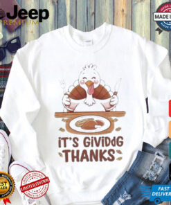 Official It’s Giving Thanks Turkey Shirt