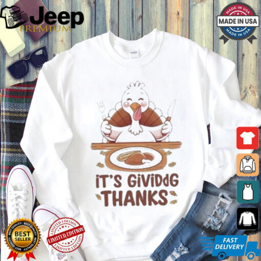 Official It’s Giving Thanks Turkey Shirt