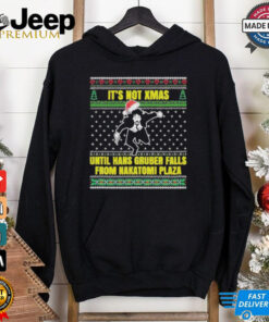 Official It’s Not Xmas From Nakatomi Plaza Ugly Christmas T Shirt