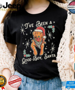 Official I’ve Been A Good Boy Santa 2024 Shirt