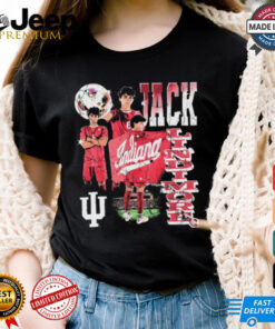 Official Jack Lindimore Indiana Hoosier Soccer 90’s Graphic t shirt