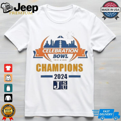 Official Jackson State Tigers 2024 Celebration Bowl Champions Shirt