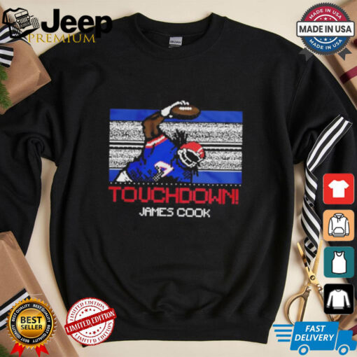 Official James Cook Touchdown Cook Shirt