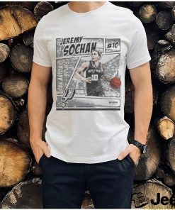 Official Jeremy Sochan San Antonio Spurs Comic shirt