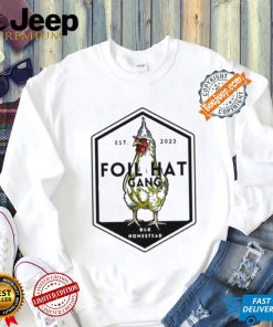 Official Jessica Rojas Foil Hat Gang Shirt