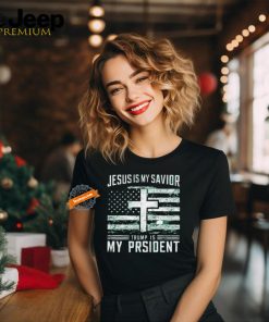 Official Jesus Is My Savior Trump Is My President 2024 shirt