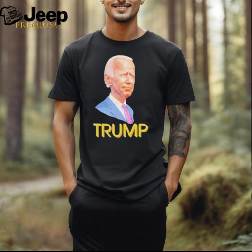 Official Joe Biden meme cartoon Donald Trump T shirt