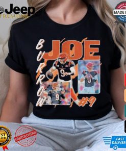 Official Joe Burrow Graphic Tee for Football Fan, Joey B Cincinnati Quarterback Shirt