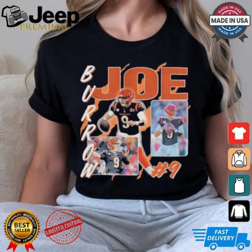 Official Joe Burrow Graphic Tee for Football Fan, Joey B Cincinnati Quarterback Shirt