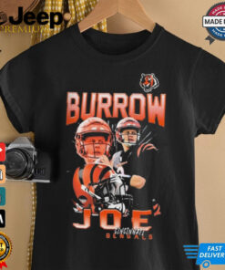 Official Joe Burrow NFL 2024 Cincinnati Bengals Live in Concert Player Graphic t shirt