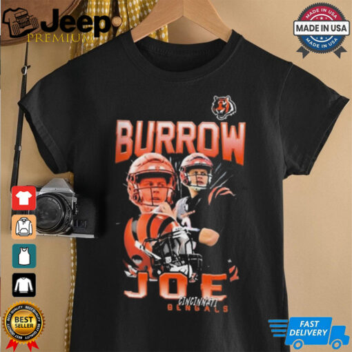 Official Joe Burrow NFL 2024 Cincinnati Bengals Live in Concert Player Graphic t shirt