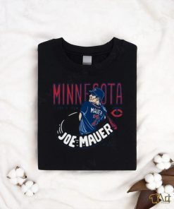 Official Joe Mauer 2024 Inductee Illustrated Image Light shirt